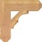 Ekena Millwork Balboa Craftsman Smooth Bracket, Western Red Cedar, 3 1/2"W x 14"D x 14"H BKT04X14X14BOA04SWR - alternate 3